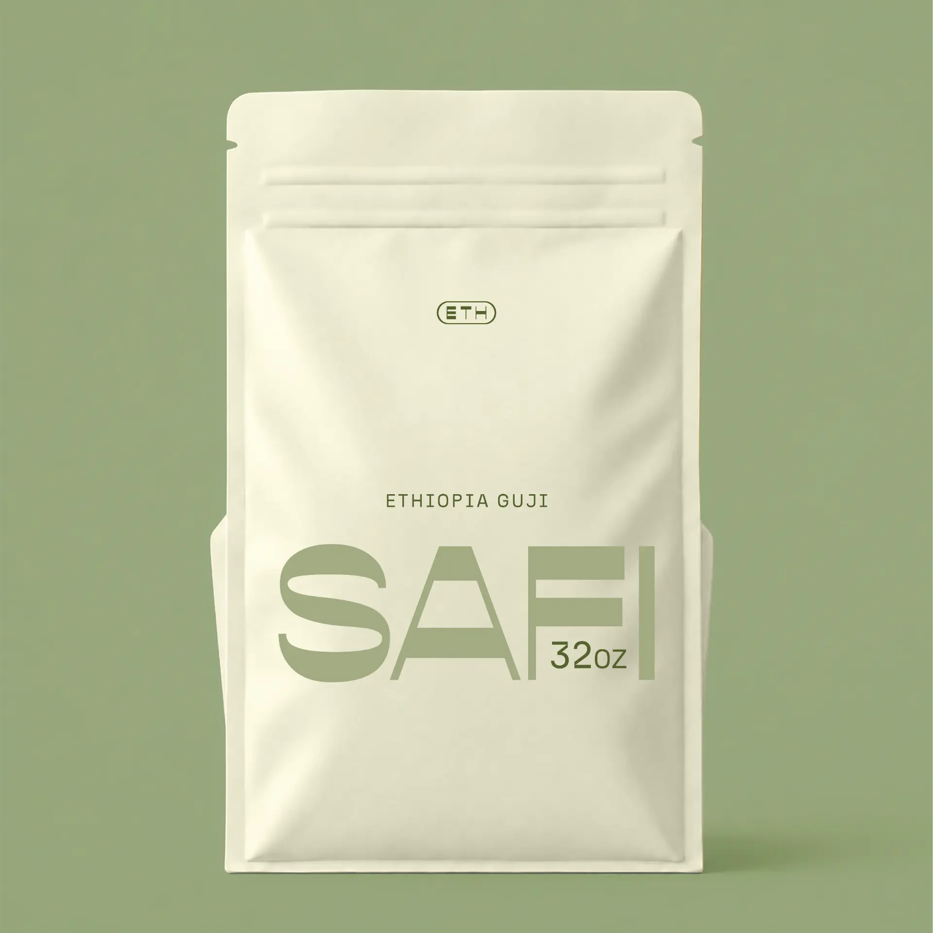 SAFI pouch in studio light